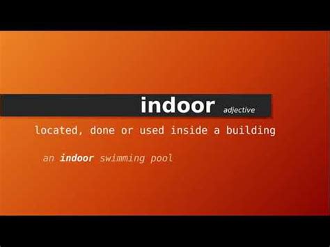 indoor meaning tagalog